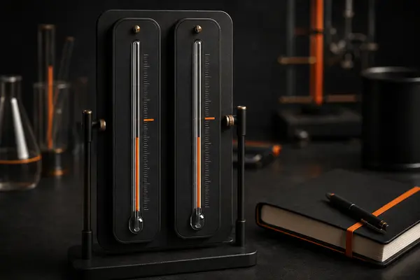 Illustration de Celsius / Fahrenheit