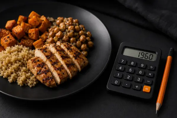 Illustration de Calories par jour