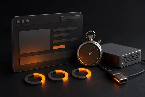 Illustration de Core Web Vitals